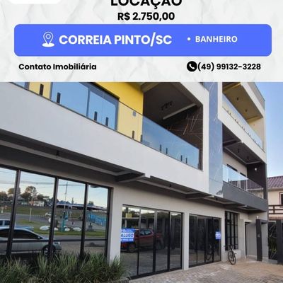 Sala Comercial - Salas Comerciais em Centro, Correia Pinto - para locação - HB2 NEGOCIOS IMOBILIARIOS LTDA