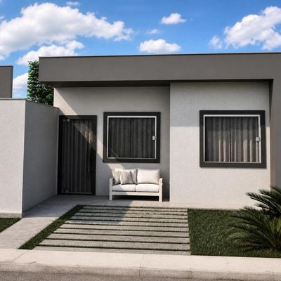 Linda Casa 3 Quartos à Venda - Bairro Satélite | Juatuba - Casa em Cidade Satélite, Juatuba - à venda - Via M Empreendimentos Imobiliários Ltda