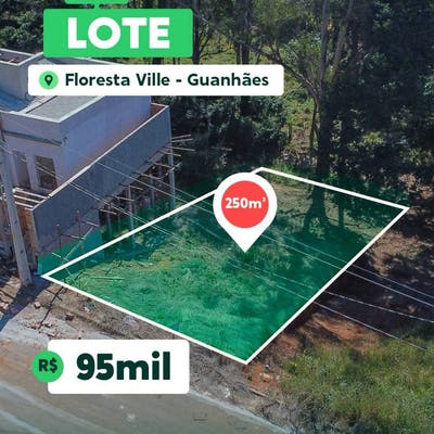 Lote à Venda no Floresta Ville em Guanhães - Lote/Terreno em Floresta Ville, Guanhães - à venda - Gama Imobiliária