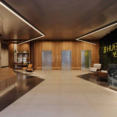 ESTÚDIO NO EDIFÍCIO HUB 45 - CENTRO, ITAJAÍ - Flat/Loft/Estúdio em Centro, Itajaí - à venda - Brava Norte Imóveis