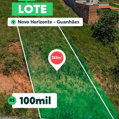 OPORTUNIDADE NO BAIRRO NOVO HORIZONTE - Lote/Terreno em Novo Horizonte, Guanhães - à venda - Gama Imobiliária