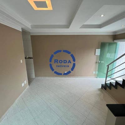 Casa Sobreposta Alta Duplex, 3 Dormitórios, bairro Santa Maria, Santos (SP) - Casa em Santa Maria, Santos - para locação - A.AYRES IMÓVEIS LTDA