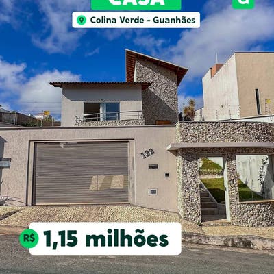 📍 CASA NO COLINA VERDE — ALTO PADRÃO E SUSTENTABILIDADE - Casa em Colina Verde, Guanhães - à venda - Gama Imobiliária