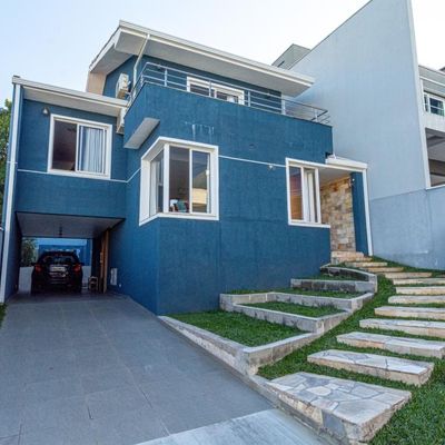 CASA EM CONDOMÍNIO | ABRANCHES | TERRENO EXCLUSIVO 270M² - Casa em Cachoeira, Curitiba - à venda - SCHAEFER IMOVEIS LTDA