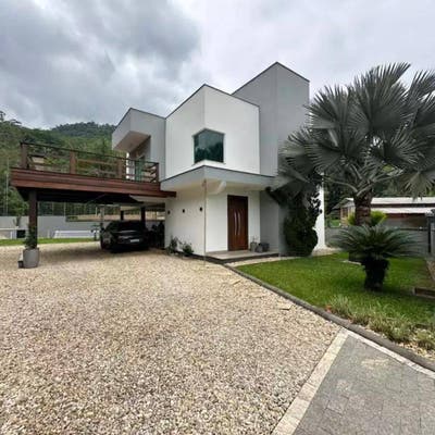 CASA NA ILHA DA FIGUEIRA COM PISCINA - Casa em Ilha da Figueira, Jaraguá do Sul - à venda - Brisa Sul Imóveis