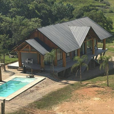 Chácara com 12 mil m², Casa com 5 Quartos, Lagoa, Piscina, Córrego em Major Gercino/SC - Chácara em Major Gercino - à venda - PRIME INVESTIMENTOS