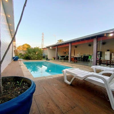 Chácara com Piscina e 6 Vagas — Cruzeiro do Sul, Santa Bárbara D'Oeste — R$ 639.000 - Chácara em Chácara Recreio Cruzeiro do Sul, Santa Bárbara D'Oeste - à venda - Imovibe Imóveis Ltda.