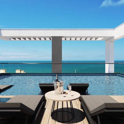 Loft à Venda com Rooftop e Lazer Completo - Apartamento em Bombas, Bombinhas - à venda - TAB Imóveis