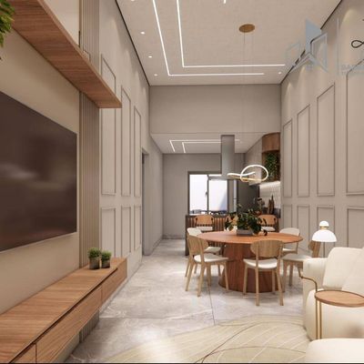 Casa à Venda com 3 Quartos (1 Suíte), Área Gourmet e Quintal em Altos da Primavera - Avaré - Casa em Avaré - à venda - CRYSTAL IMÓVEIS