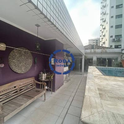 Casa Duplex à venda – 320m² – 3 dormitórios com 3 suítes - Garagem/Dois Carros – Ponta da Praia - Sobrado em Ponta da Praia, Santos - à venda - A.AYRES IMÓVEIS LTDA