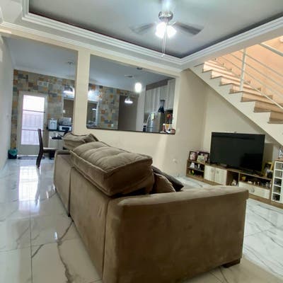 Sobrado 4 dormitórios | 190m² | suíte com closet | espaço gourmet | 2 vagas - Casa em Jardim Altos do Itavuvu, Sorocaba - à venda - Brasil Borges Negócios
