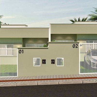 Casa em Construção no Bairro Rio Pequeno - Casa em Rio Pequeno, Camboriú - à venda - Roseli Imóveis