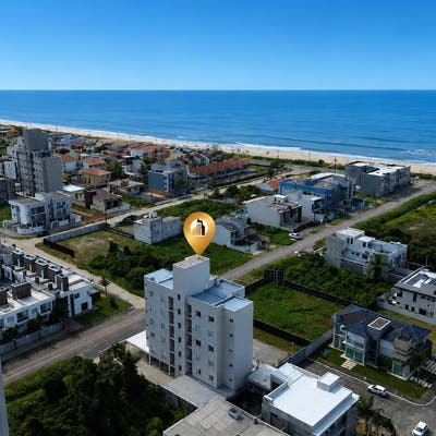 Apartamento Mobiliado Com Vista Para O Mar - Apartamento em Barra do Sai, Itapoá - à venda - Imobiliaria Patricia Claudino