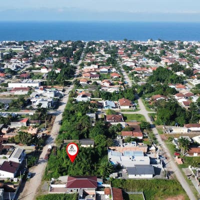 TERRENO, 384M², BAL PRINCESA DO MAR - Lote/Terreno em Princesa do Mar, Itapoá - à venda - Ampla Engenharia & Imóveis