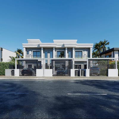 Sobrado com 120 m² de área privativa no Ingleses/Florianópolis - Sobrado em Ingleses do Rio Vermelho, Florianópolis - à venda - Nativo Imóveis LTDA