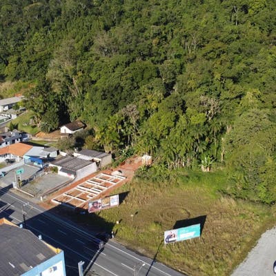 Terreno Com Área Utilizável de 6.027,36 de Frente para a Rua Onze de Novembro, em Massaranduba/SC - Lote/Terreno em Centro, Massaranduba - à venda - EW Imóveis