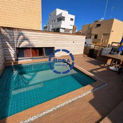 Cobertura Duplex Porteira Fechada com Vista Parcial Mar – A apenas 50 metros da praia - Cobertura em Santos Dumont - à venda - A.AYRES IMÓVEIS LTDA