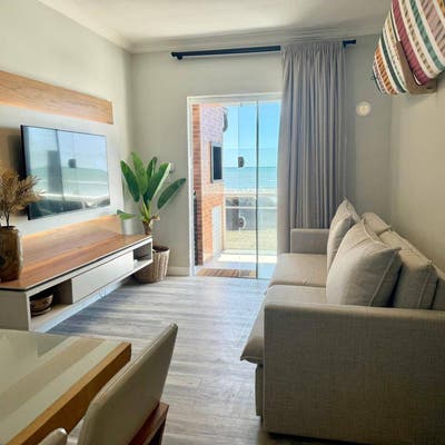 Apartamento Mobiliado Frente Mar - Balneário Itapoá - Apartamento em Centro, Itapoá - à venda - Imobiliaria Patricia Claudino