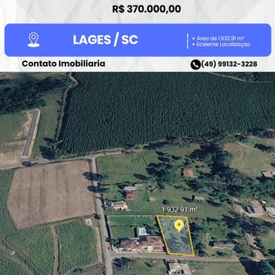 TERRENO À VENDA - Lote/Terreno em Jardim das Camélias, Lages - à venda - HB2 NEGOCIOS IMOBILIARIOS LTDA