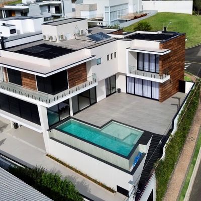 IMPONENTE CASA NO MORRO AZUL II - Casa de Condomínio em Condomínio Morro Azul II, São João da Boa Vista - à venda - BOCOLI IMÓVEIS