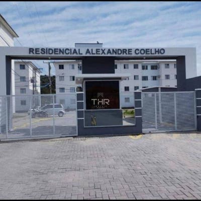 Thr6907 - Lindo Apartamento 02 Quartos, Residencial Alexandre Coelho no Bairro Guarda do Cubatão, Palhoça/Sc. - Apartamento em Guarda do Cubatão, Palhoça - à venda - THR IMÓVEIS LTDA