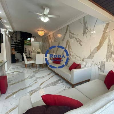 Apartamento a venda próximo da praia em Santos, localizada no bairro do Boqueirão. - Cobertura em Boqueirão, Santos - à venda - A.AYRES IMÓVEIS LTDA