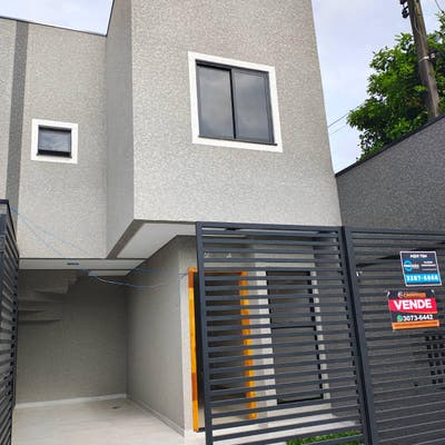 Sobrado Novo ( ultima unidade) Bairro Novo A Sitio Cercado - Sobrados em Condomínio em Sítio Cercado, Curitiba - à venda - Camargo Group Imobiliária Ltda