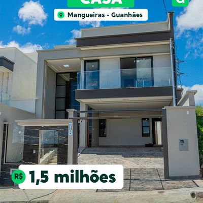 📍 ALTO PADRÃO E EXCLUSIVIDADE NO BAIRRO MANGUEIRAS - Casa em Mangueiras, Guanhães - à venda - Gama Imobiliária