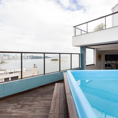 COBERTURA DUPLEX FRENTE MAR NO EDIFÍCIO ILHA DE ITACURUÇÁ! - Cobertura em Centro, Balneário Camboriú - à venda - Praia Imóveis