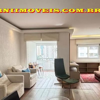 Apartamento Alto Padrão Mobiliado na Vila Olímpia – 73m² | 1 Dormitório | 2 Banheiros | 2 Vagas | Reformado | R$ 1.600.000,00 - Apartamento em Vila Olímpia, São Paulo - à venda - BONS NEGÓCIOS IMOBILIÁRIOS