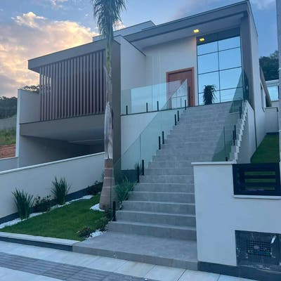 THR8215 - Linda casa, bairro Forquilhas, Condomínio Vista da Pedra, São José/SC. - Casa de Condomínio em São José - à venda - THR IMÓVEIS LTDA