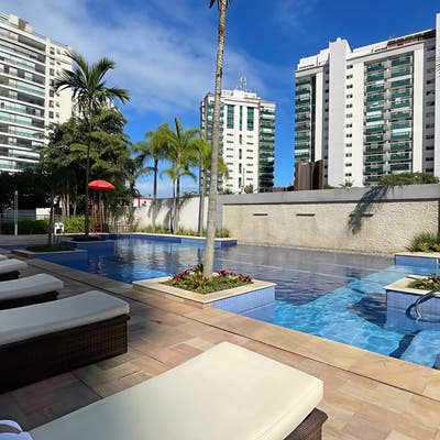 Apartamento à Venda no Península Fontvieille de 429M2 Reformado com 4 Suítes, 4 Vagas Piscina na Barra da Tijuca, Rio de Janeiro. - Apartamento em Barra da Tijuca, Rio de Janeiro - à venda - Ativa Imobiliária LTDA