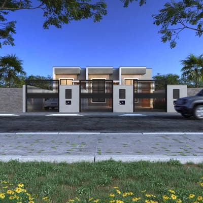 Casa Geminada com 2 quartos, Beira Rio - Guaramirim - Casa Geminada em Beira Rio, Guaramirim - à venda - MAVIC IMÓVEIS