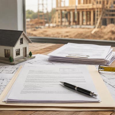 Quais documentos preciso para financiar a construção da minha casa?