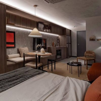 Porto Maravilha! À venda Studio em condomínio com infra estrutura e um Roftop com vista panorâmica 360* - Flat/Loft/Estúdio em Santo Cristo, Rio de Janeiro - à venda - MIGUEZ IMOBILIÁRIA