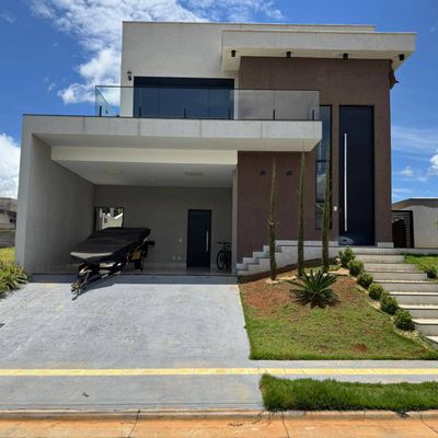 SOBRADO ALTO PADRÃO JARDINS PORTO SENADOR CANEDO - Casa de Condomínio em Senador Canedo - à venda - OFFICE IMOBILIÁRIA