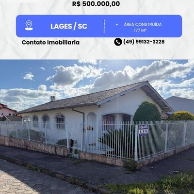 CASA A VENDA - Casa em Lages - à venda - HB2 NEGOCIOS IMOBILIARIOS LTDA
