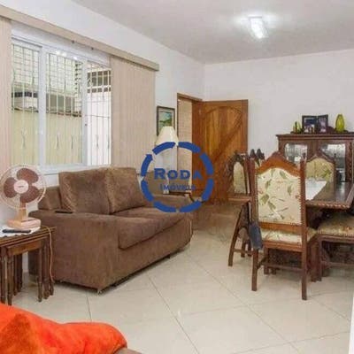Casa Sobreposta Baixa com 3 quartos sendo 3 suítes Churrasqueira e 2 vagas - Boqueirão Santos - Casa em Boqueirão, Santos - à venda - A.AYRES IMÓVEIS LTDA