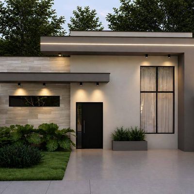 Contemporâneo minimalista.