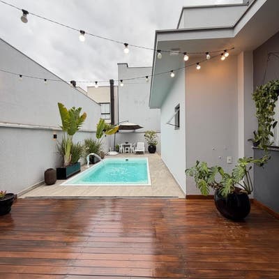 Casa com piscina e suíte + 2 quartos no bairro Três rios do norte - Casa em Três Rios do Norte, Jaraguá do Sul - à venda - Poffo Negócios Imobiliários