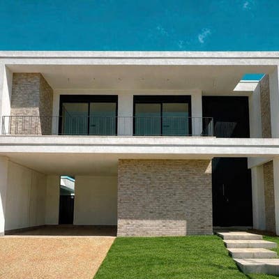 Casa à venda Santorini Paulínia 4 suítes 4 vagas 263m² piscina - Casa de Condomínio em Parque Brasil 500, Paulínia - à venda - Oliveira&Jarddim Assessoria Imobiliária
