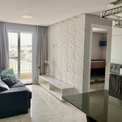 Apartamento Mobiliado 2 Quartos Vila Pires Santo André com Lazer Completo - Apartamento em Vila Pires, Santo André - para locação e à venda - Pontes Imóveis