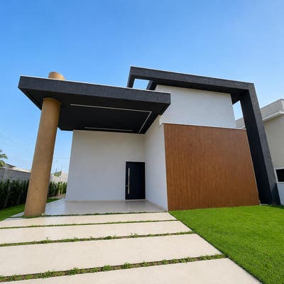 Sobrado De Alto Padrão Em Condominio Fechado - Sobrado em Barra do Sai, Itapoá - à venda - Imobiliaria Patricia Claudino