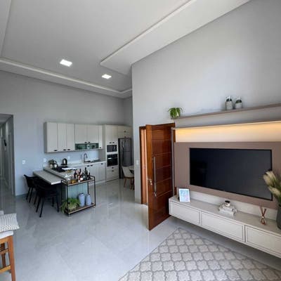 CASA ALTO PADRÃO COM 3 QUARTOS SENDO 1 SUÍTE MASTER COM CLOSET EM TIJUCAS - SC - Casa em areias, Tijucas - à venda - Império do Vale Negócios Imobiliários