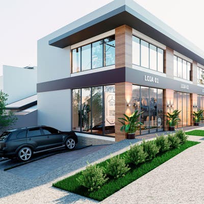 Loja Comercial em Construção com 67m² no Loteamento Jardim Timbaúva, Gravataí - Alto Padrão - Loja em Loteamento Jardim Timbaúva, Gravataí - à venda - Dimobi Cia imobiliaria