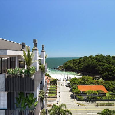 EMPREENDIMENTO COM 2 SUÍTES A 70M DO MAR DE BOMBAS - Apartamento em Bombas, Bombinhas - à venda - Imobiliária KS