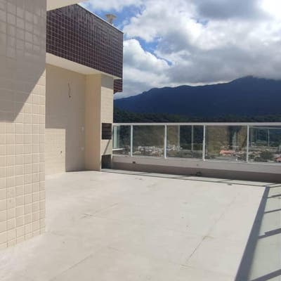 Cobertura Duplex à venda com 3 suítes, churrasqueira e 3 vagas de garagem - 154m² de área útil - Apartamento em Massaguaçu, Caraguatatuba - à venda - IALTA IMOVEIS LTDA