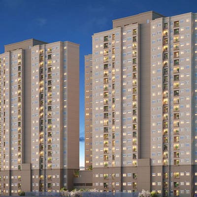 Reserva São Caetano Bosque | Construtora Eztec | 47 metros | 02 dormitórios | varanda | 01 vaga - Apartamento em Fundação, São Caetano do Sul - à venda - SEGUNDO IMÓVEL