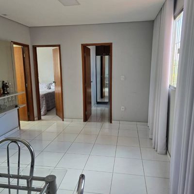 Apartamento Espaçoso à Venda 2 Quartos 1 Vaga de Garagem - Novo Riacho Contagem - Apartamento em Parque Riacho das Pedras 2ª Seção, Contagem - à venda - Via M Empreendimentos Imobiliários Ltda