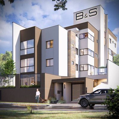 Residencial Bella Vista II (apto no 2° andar) - Apartamento em Campo do Gado, Rio Negro - à venda - RIO MASTER IMOBILIÁRIA LTDA